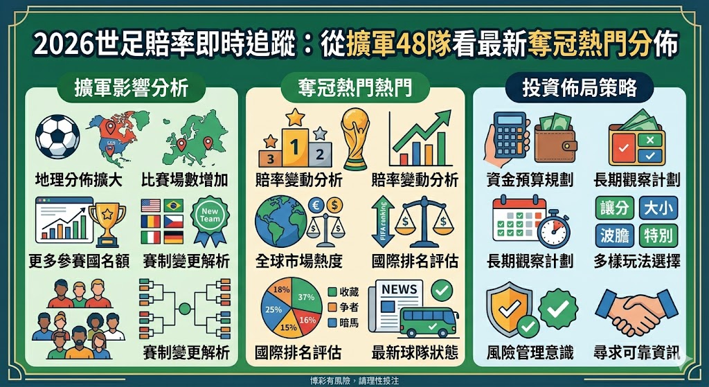 從擴軍48隊看最新奪冠熱門分佈 從擴軍48隊看最新奪冠熱門分佈